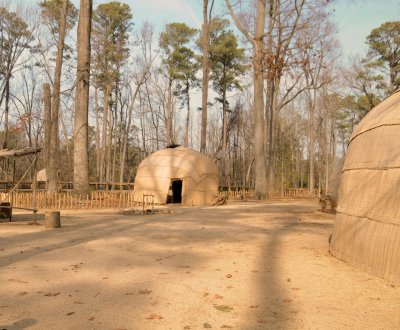 Another View of the Powhatan Village