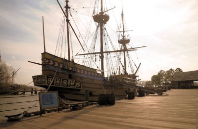 A Portside Shot of the Susan Constant