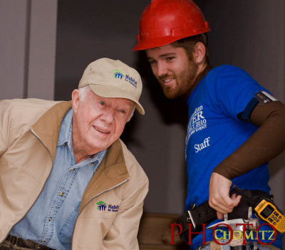 Habitat for Humanity and Jimmy Carter Work Project