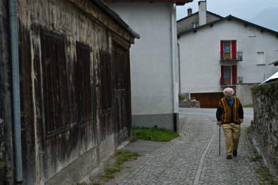 Old Man, Poschiavo, Switzerland