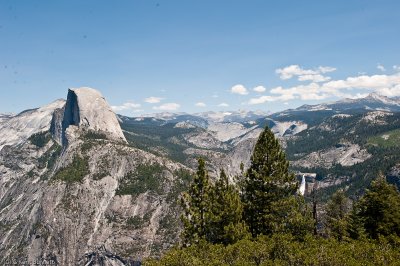 Half Dome & Nevada Falls