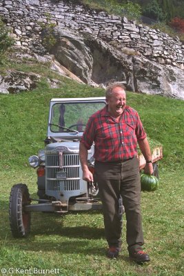 Happy Swiss Farmer