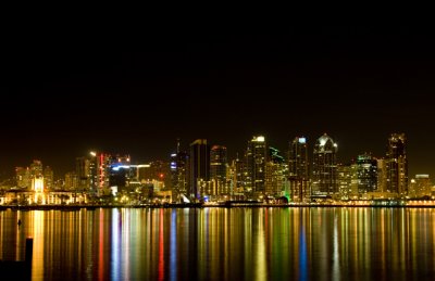 SD Skyline at Night 1