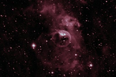 C11 Bubble Nebula in Hydrogen alpha