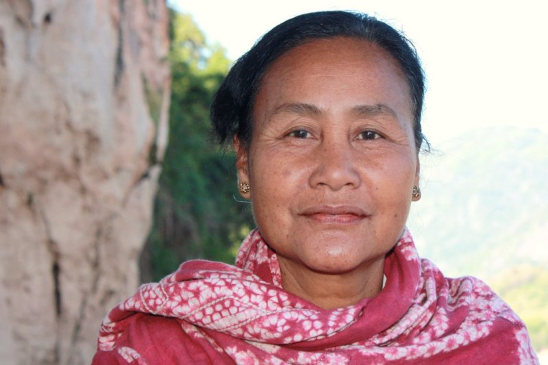 Just a serene Lao face