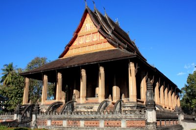 Haw Pha Kaew, a former royal temple