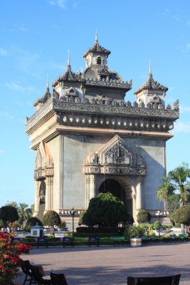 Patuxai, the Lao Victory Gate