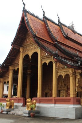 The main temple in Wat Saen