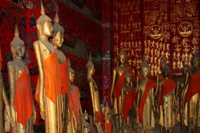 Buddha statues for royal funeral ceremonies