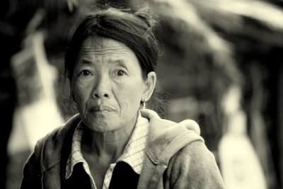Faces of Hmong people