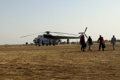 MI-8, a modern camel of relief operations