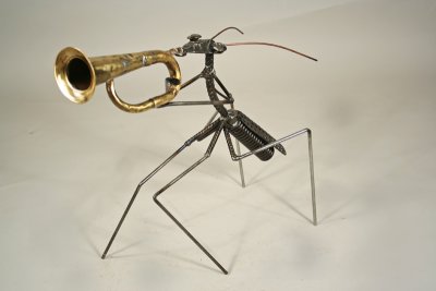 little jazz bug on horn