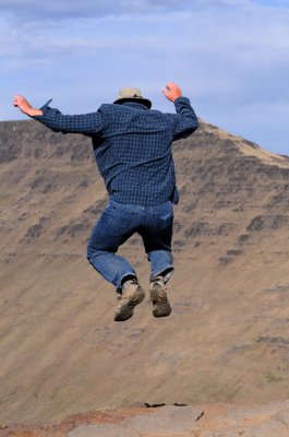 Jumping Off Steens Mountain