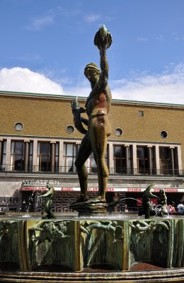 Poseidon's Fountain at Gadaplatsen