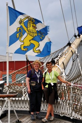 On board the Barken Viking