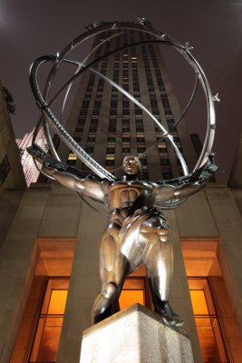 Titan Atlas at Rockefeller Center