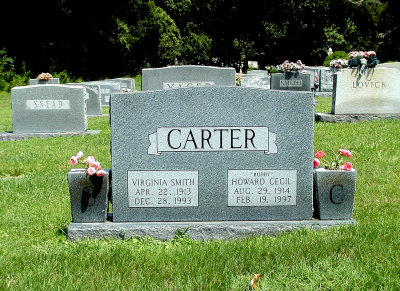 Howard Cecil Carter (1914-1997) and Virginia Lee Smith Carter (1913-1993)