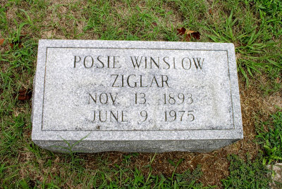 Posie Winslow Ziglar (1893-1975)