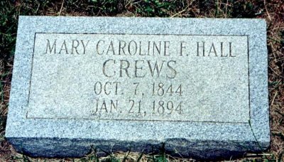 Mary Caroline Frances Hall (1844-1894)