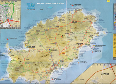 Eivissa map