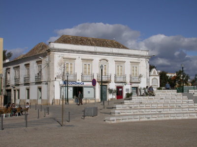 Main square in Tavira