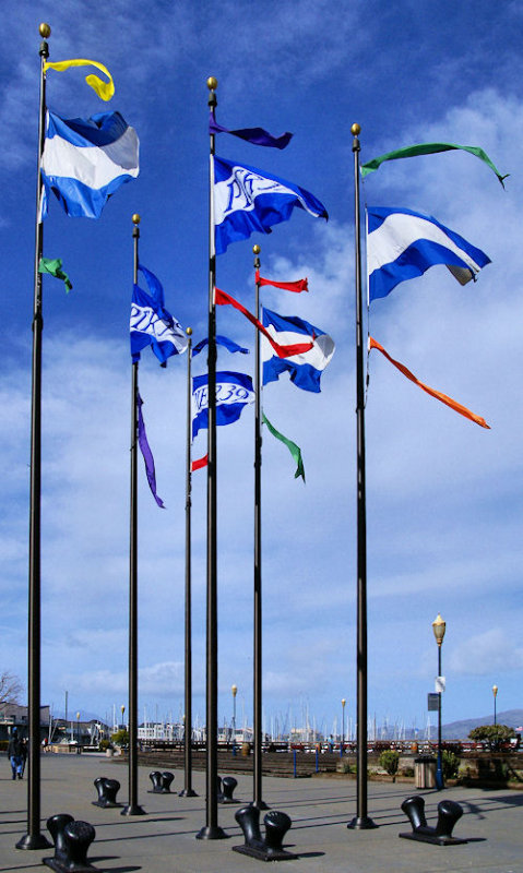 Pier 39 Flags