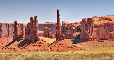 Three Sisters - Monument Valley