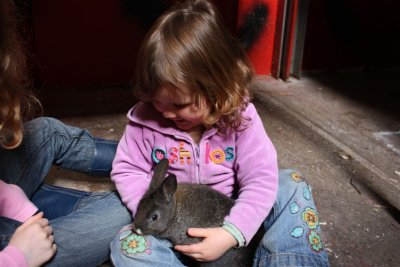 Aoibh & bunny