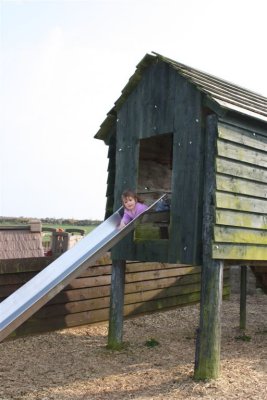 Aoibh on slide