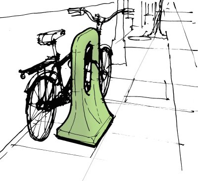 NYCity (Bicycle) Racks Competition Entry, 2008