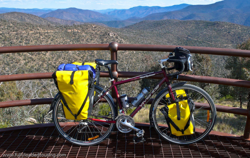 303    Chris - Touring Australia - Vivente World Randonneur touring bike