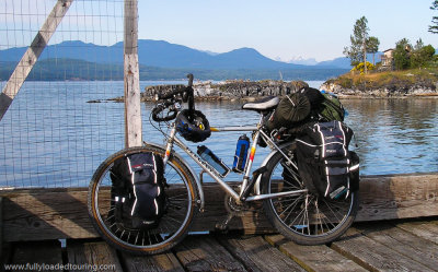 298  John - Touring British Columbia - Peugeot Crazy Horse touring bike