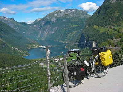 308   Andrew - Touring Norway - Hewitt Cheviot touring bike