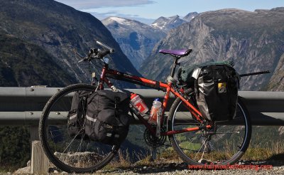 352    Michal - Touring Norway - Rock Machine Highlander touring bike