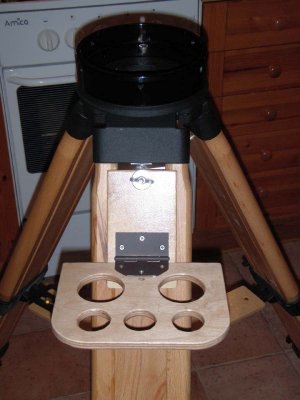 Attached to Baader hardwood tripod 1