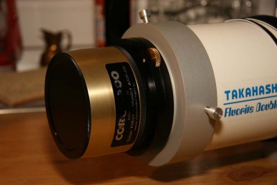 Adapters to mate Coronado 60mm Ha filter to Takahashi scopes