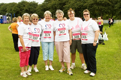 A race for life group