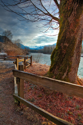 HDR Along the Skagit River