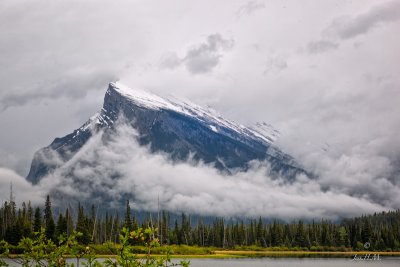 Mt Rundle Out of the Mist