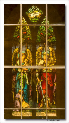 Stained Glass Window.