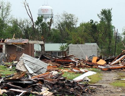 Tornado Destruction  Picher Oklahoma