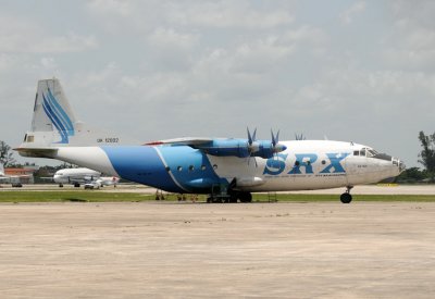 SRX Transcontinental ( Avialeasing ) Antonov An-12 ( UK-12002 )
