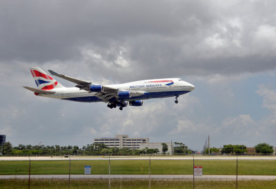 British Airways Boeing 747 ( G-BNLF )