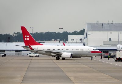 Privatair Boeing 737 BBJ ( HB-JJA )