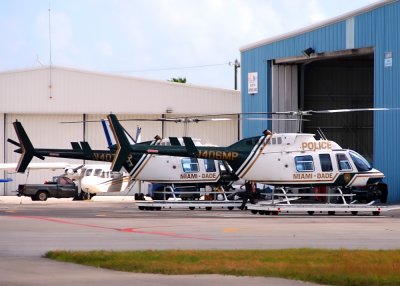 Miami Dade Police Dept Bell 206 ( N406MP )