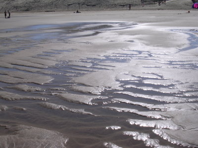 Reflets à marée basse - Sand on low tide