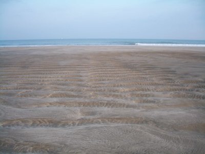 Reflets à marée basse - Sand on low tide