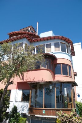 Valparaiso, Chili, sept 2009. Maison de Pablo Neruda.