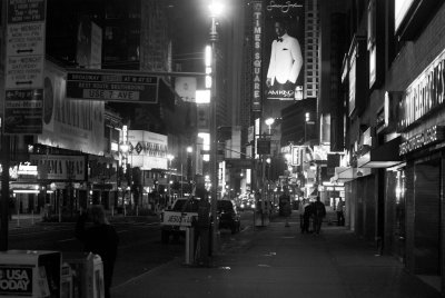 Images de New York en noir et blanc