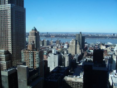 Vue de l'Hudson depuis l'hotel
